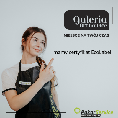 Pakar Service z certyfikatem Ecolabel w Galerii Bronowice